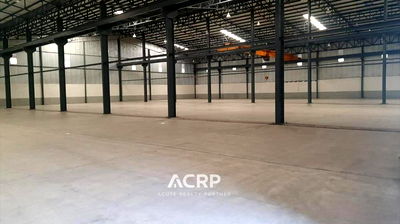 เช่าโรงงาน วิทยาลัยสารพัดช่างสมุทรปราการ : ให้เช่าโกดังพร้อมสำนักงาน ขนาดใหญ่ 10,500 ตร.ม. ทำเลทองย่านสุขุมวิท-สำโรง ใกล้รถไฟฟ้าและทางด่วน