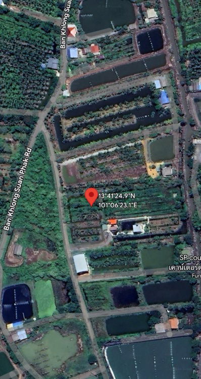 รูป ขายที่ดินเปล่า 4 ไร่ 27 ตร.วา ติดคลอง บรรยากาศดี เหมาะสร้างบ้านสวน ทำเกษตร ต.บางไผ่ อ.เมือง จ.ฉะเชิงเทรา - รูปที่ 14/15