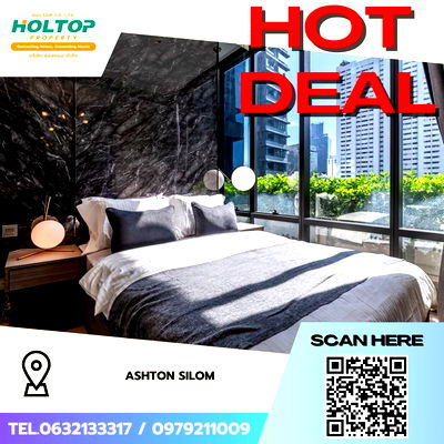 คอนโดให้เช่า : #Z3008💥041168🔥ให้เช่าคอนโด Ashton Silom 