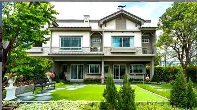 Townhouses for rent Raffles International College : Townhome for rent at Indy 3 Bangna-Km.7 (SPSAD3545)