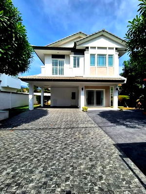 เช่าบ้านเดี่ยว เชียงใหม่ : 🏡 ให้เช่าบ้านหรู หมู่บ้านสีวลี เชิงดอย (Serene Lake) แม่เหียะ — บ้านหลังใหญ่ สไตล์รีสอร์ท พร้อมเฟอร์ครบ! 🌿