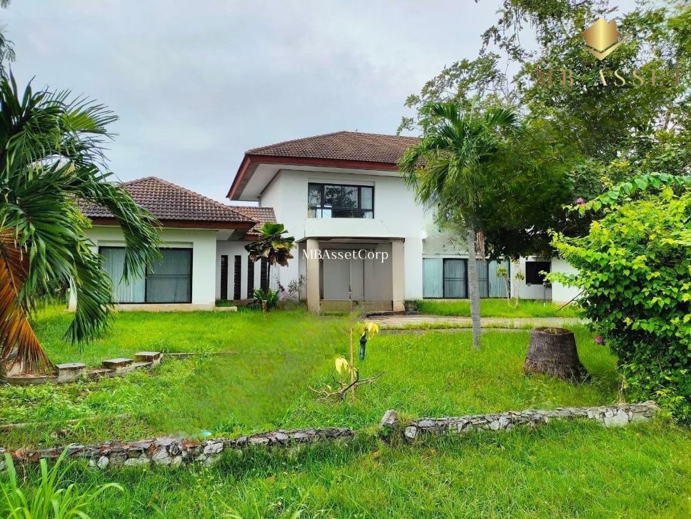 รูป ขายบ้านเดี่ยว 2 ชั้น หมู่บ้านปัญญารีสอร์ท สไตล์ contemporary ริมถนนสุขุมวิท ใกล้ตลาดหนองมน บางพระ มอเตอร์เวย์ ชลบุรี - รูปที่ 2/12