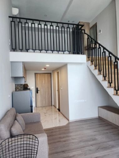 คอนโด Ken attitude รัตนาธิเบศร์  Duplex 2 ชั้น มี 1 ห้องนอน 38 ตรม. ชั้น 9 เพียง 15,000 บาท