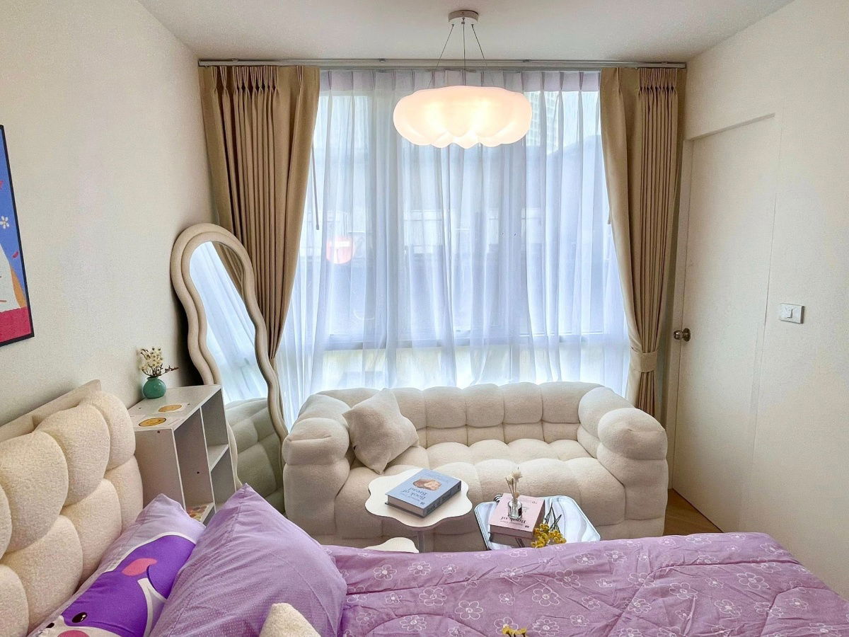 รูป 🏙️ ให้เช่าคอนโด Low-rise พระราม 9 ใกล้อโศก 💰 ค่าเช่า 15,000 บาท/เดือน 🌟 ระเบียงหันทิศเหนือ (ไม่โดนแดด) - รูปที่ 14/21