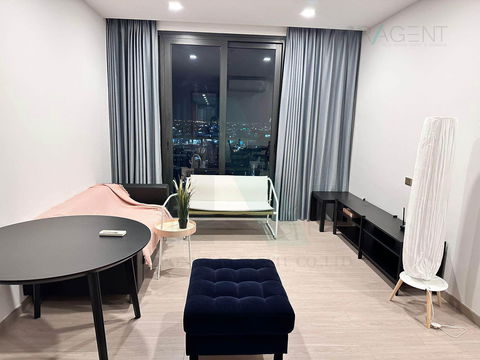 🔺 For Rent Condo ONE9FIVE ASOKE - RAMA 9 Building B, Floor 57,3 bed room, Room size 98 sqm