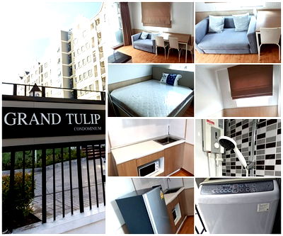 คอนโดให้เช่า : *ตึก G (ตึกด้านหน้า)* ห้องมุม*  2 ห้องนอน * มีหน้าต่าง 2 ด้าน ลมเย็น* LINE ID: 0639547953