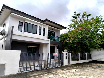 เช่าบ้านเดี่ยว เขตคลองสามวา : k1741ให้เช่าบ้านเดี่ยว แกรนด์ บริทาเนีย วงแหวน-รามอินทรา (Grand Britania Wongwaen-Ramindra) #ห้องน้ำในห้องนอนทุกห้อง #บ้านมือหนึ่ง