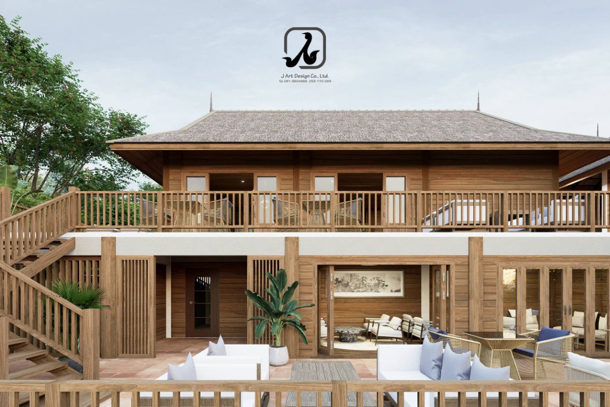 รูป รับออกแบบบ้าน รับสร้างบ้าน ออกแบบตกแต่งภายในบ้านและสวนทั่วไทย - รูปที่ 3/6