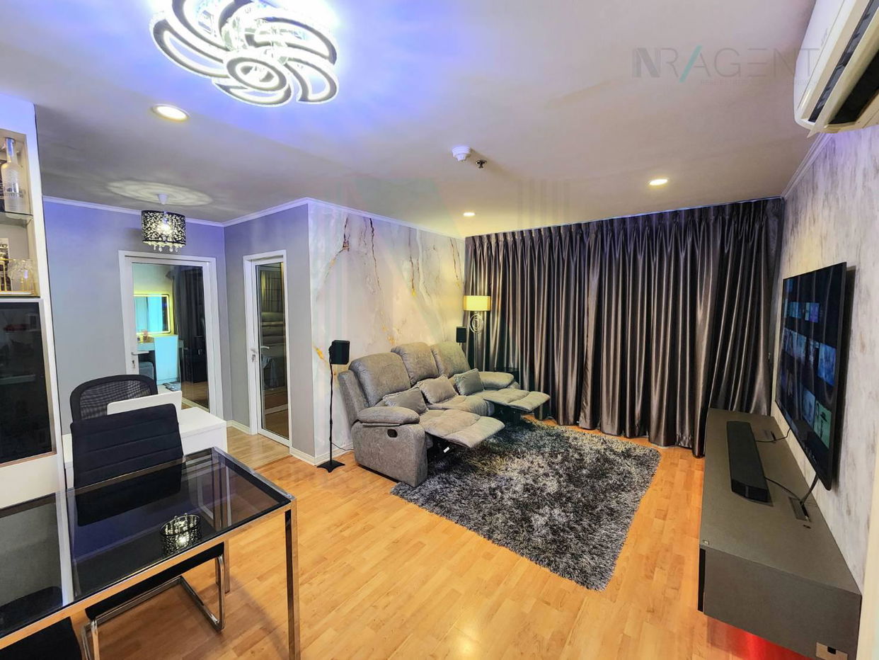 picture ðĐ For Rent Condo LUMPINI VILLE RAMKHAMHAENG 44 Building B, Floor 8,2 bed room, Room size 64 sqm - 7/8