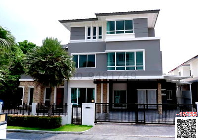 บ้านเดี่ยวให้เช่า : เช่า บ้านเดี่ยวหรู 3 ชั้น Grand Bangkok Boulevard พระราม 9 – ศรีนครินทร์ (กรุงเทพกรีฑา) ใกล้รถไฟฟ้าสายสีเหลือง – ศรีกรีฑา