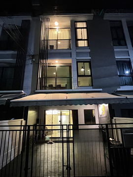 📌 For Sell Town house BAAN KLANG MUANG RAMA9-RAMKHMAHAENG 3-story 3 bedroom 3 bathroom