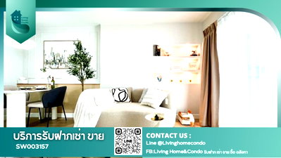 Condos for sale : 🔥Best Choice🔥 Condo for sale, U delight @ Huaikhwang, beautiful room, fully furnished, ready to move in, near MRT Huaikhwang. - SW003157
