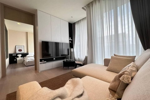 🔥 For Sale !! big size, high floor 24++, 🔥 Code C20240300669..........The Esse Asoke, 1 bedroom, 1 bathroom, furnished, Special Deal!!📣📣
