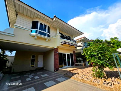 บ้านเดี่ยวให้เช่า : บ้านเดี่ยว 2ชั้น หมู่บ้านศุภาลัย การ์เด้นวิลล์ บางแสน ตั้งอยู่บน ถ.แสนสุข (HL-23499)