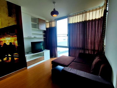 คอนโดให้เช่า : 💘ให้เช่า 12,000 คอนโด The IRIS พระราม 9 - ศรีนครินทร์ ใกล้ Airport Link 🔥พิเศษ!!! ได้สิทธิ์จอดรถ 2 คัน ได้ทั้งมอเตอร์ไซค์และรถยนต์  