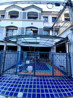 Townhouses for sale Bangkok : 📌 For Sell Town house BAAN KLANG MUANG RAMA 9 SOI 43 3-story 3 bedroom 3 bathroom