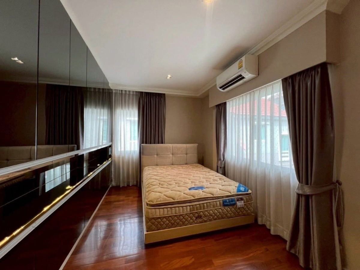 picture For rent, for lease, single house, Rama 9, Srinakarin, Grand Bangkok Boulevard Village, cheap price, interested, Line: @951qfbfi - 12/15