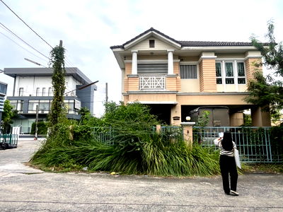 บ้านเดี่ยว กรุงเทพมหานคร : บ้านเดี่ยว 2 ชั้น โครงการ ศศิธารา วัชรพล (สุขาภิบาล5) (หลังมุม) ใกล้ BTSสายสีชมพู สถานีมัยลาภ ซอย สุขาภิบาล5  ซอย46 (ราคา 4,900,000 บาท )