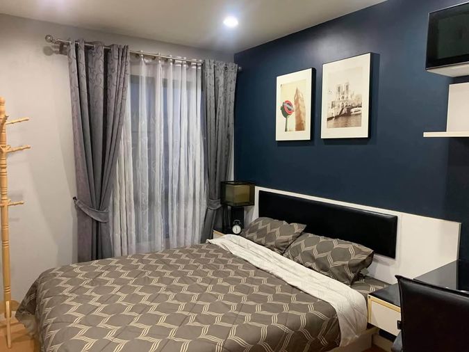 ให้เช่า  I Condo Sukhapiban 2(ไอคอนโด สุขาภิบาล2) ** 7,500 บ./ด. **  ขนาด 32 ตรม.   1ห้องนอน 1ห้องน้ำ  ชั้น 4