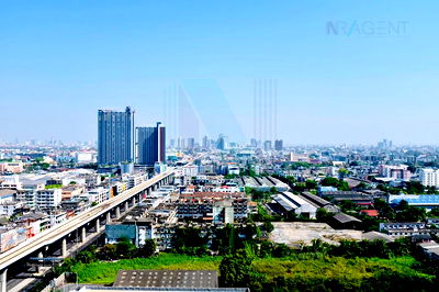 Condos for rent BTS Samrong : 🎉 For rent condo IDEO SUKHUMVIT 115 Building 1, Floor 21,Studio, Room size 30.00 sqm