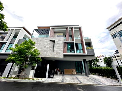 Houses for rent Suan Luang : 🏡#MT2307_390🏡𝗙𝗼𝗿 𝗥𝗲𝗻𝘁4️⃣6️⃣0️⃣ k.🔥🔥 #MRTKelantan✨#Available and ready to view Single house project: The Gentry Phatthanakan 2