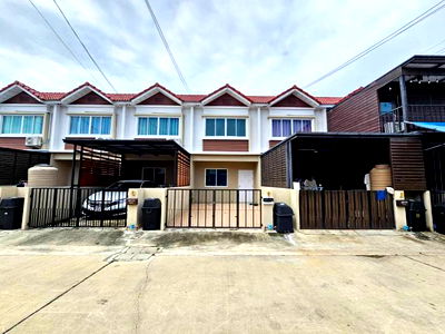 ทาวน์โฮม สมุทรปราการ : ขายทาวน์เฮ้าส์ 2 ชั้น ภูมิใจนิเวศน์ - เทพารักษ์ 2 .บางบ่อ  สมุทรปราการ