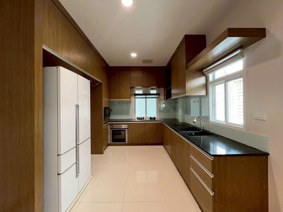 picture For rent, for lease, single house, Rama 9, Srinakarin, Grand Bangkok Boulevard Village, cheap price, interested, Line: @951qfbfi - 11/15
