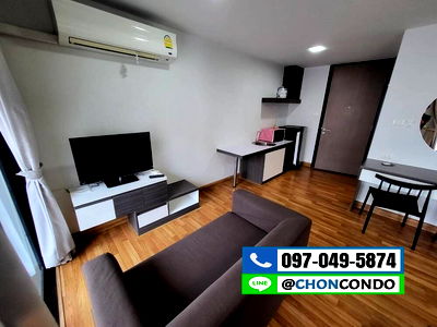เช่าคอนโด บางแสน : Living Avenue ตึกD ชั้น5 บางแสน ------------------------Tel 097-049-5874 (Line: @choncondo มี@ด้วย)