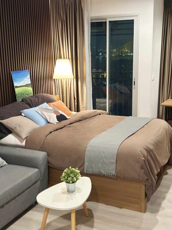 รูป ห้องมาใหม่💥🏘️Ⓜ️กดปุ่มแอดไลน์💥บางพลัด 💥IDEO จรัญ 70 - ริเวอร์วิว 🔴🟢🟡 - รูปที่ 1/9