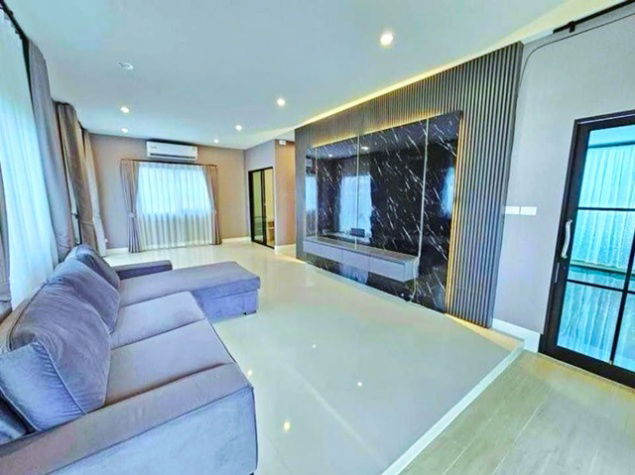 picture Phuang Sawang Market 345 3 km.2-storey detached house for rent Sansiri 54sq.wa. 214sq.m. 3 bed Wat - 7/8