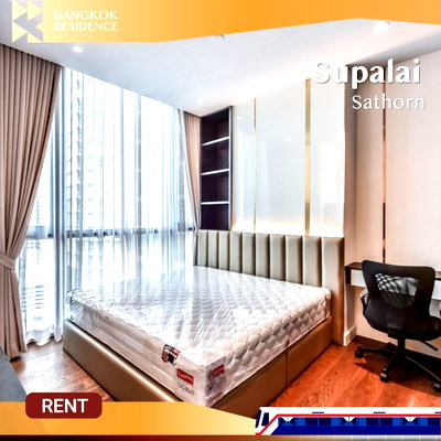 Condos for rent :  Supalai Icon Sathorn ⭐ Spacious 2-Bedroom Unit at a Great Price 📍 Near BTS Chong Nonsi 