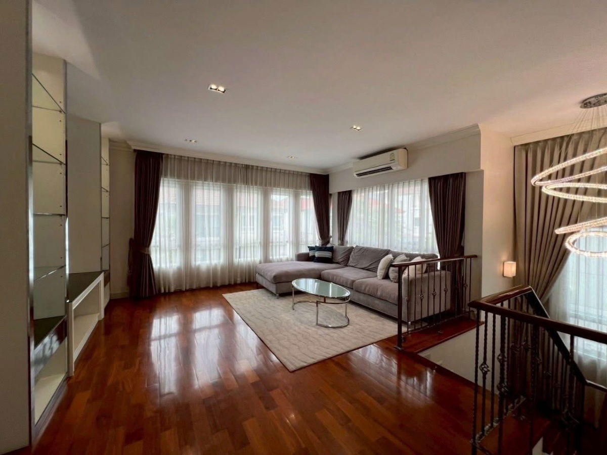 picture For rent, for lease, single house, Rama 9, Srinakarin, Grand Bangkok Boulevard Village, cheap price, interested, Line: @951qfbfi - 14/15