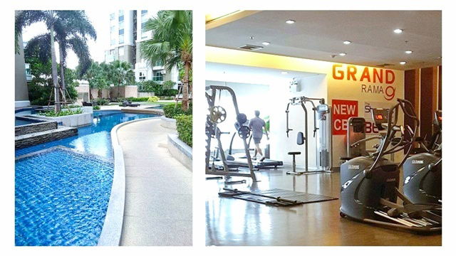 picture Belle Avenue MRT Rama9.500m.Luxurious condo for rent 48sq.m. 20,999 B-M. Fully furnished convenient - 6/8