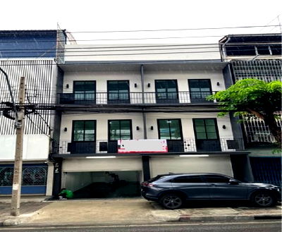 เช่าสำนักงาน เขตจอมทอง : ให้เช่าอาคารสำนักงาน 3 ชั้น 2 คูหา ตีทะลุ ริมถนนสุขสวัสดิ์ แยกบางประแก้ว ใกล้พระราม 2 / อาคาร Renovate ใหม่  /  จดบริษัทได้