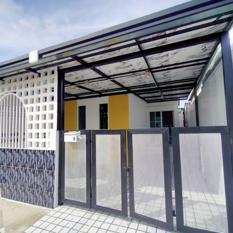 รูป บ้านโซนหนองจอก สุวินทวงศ์ หมู่บ้านอมรทรัพย์ เลียบวารี รีโนเวทใหม่ นัดชมบ้าน 085-318-6868 - รูปที่ 6/15