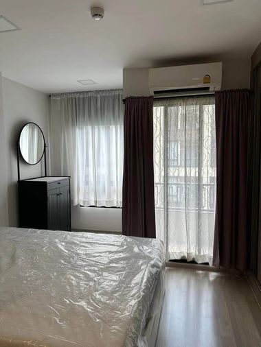 ให้เช่า พลัมคอนโด สะพานใหม่ สเตชั่น ** 9,500 บ./ด. **  ขนาด 27 ตรม.   1ห้องนอน 1ห้องน้ำ  ชั้น 6 