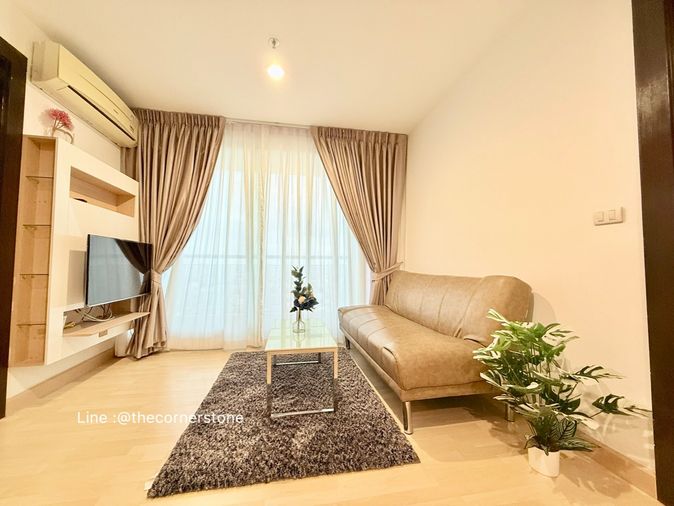 ห้องสวย✨พร้อมให้เช่า🔸𝐑𝐡𝐲𝐭𝐡𝐦 𝐑𝐚𝐭𝐜𝐡𝐚𝐝𝐚🔸" 2 ห้องนอน 2 ห้องน้ำ " 73 ตร.ม. คอนโดติด MRT-รัชดาภิเษก  [251397]