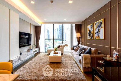 Condos for rent : 2-BR Condo At Siamese Exclusive Queens, 10th-Floor – 100m To MRT Queen Sirikit (ID 592406)
