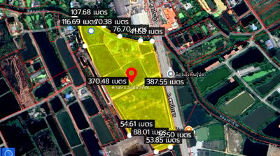 ที่ดิน ถนนศุขประยูร ชลบุรี : ที่ดินเปล่า เนื้อที่รวม 55-3-36 ไร่ ถนนศุขประยูร ตำบลหนองตีนนก อำเภอบ้านโพธิ์ จังหวัดฉะเชิงเทรา