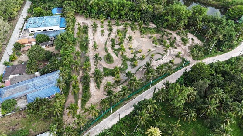 picture Beautiful land for sale, natural atmosphere, quiet, Ban Huai Kum, Bang Phra - 2/10