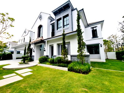 Houses for rent Srinakarin-Romklao Road : 🏡#PN2404_076 🏡𝗙𝗼𝗿 𝗥𝗲𝗻𝘁 5️⃣0️⃣0️⃣k.🔥🔥 #Near MRT Sri Kreetha ✨#Available 10 Nov 2025‼️Luxury house project: Nantawan Rama 9 Krungthep Kreetha