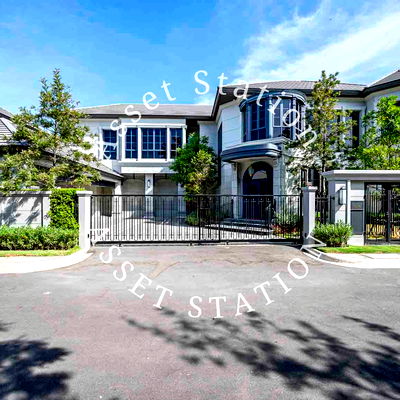 Houses for rent Srinakarin-Romklao Road : Luxury detached house Narasiri Krungthep Kreetha