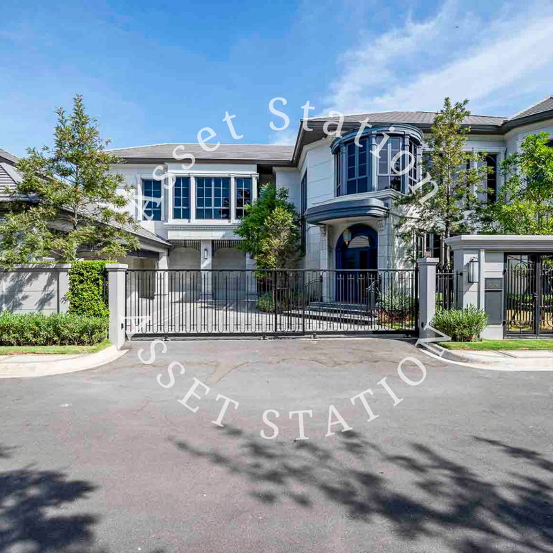 บ้านเดี่ยวให้เช่า : บ้านเดี่ยวสุดหรู Narasiri Krungthep Kreetha