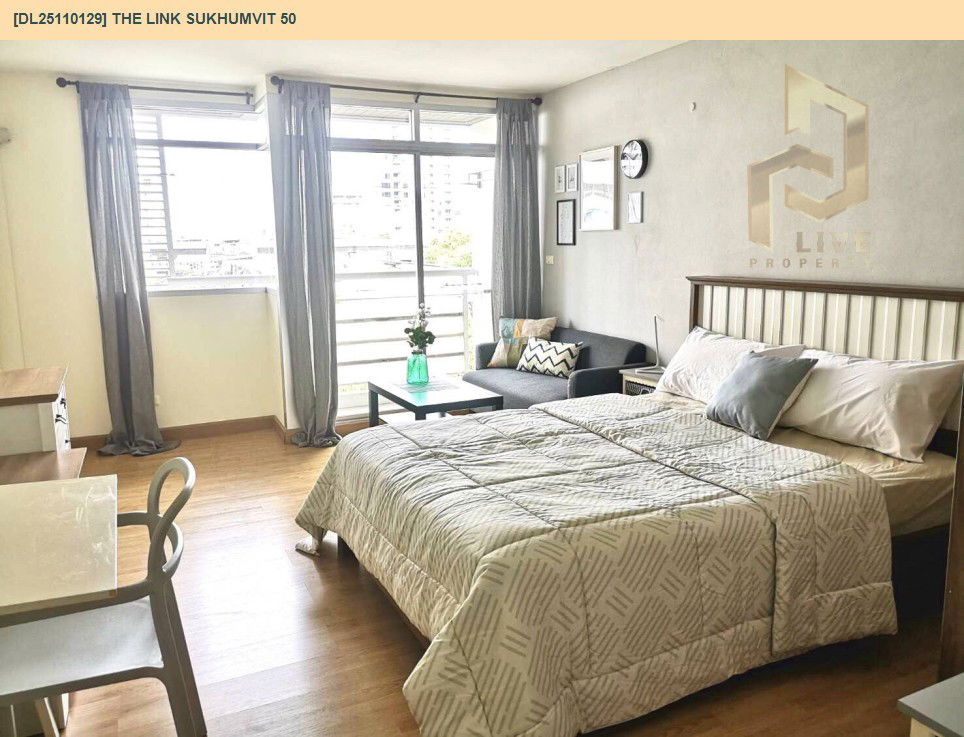 picture DL25110129 Condo for rent, The Link Sukhumvit 50 near BTS On Nut, ready to move in, call urgently 0638692663 LineID @523dslwi - 3/7