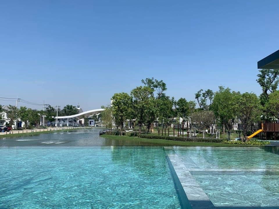 picture 🏡#AT2405_270🏡𝗙𝗼𝗿 𝗥𝗲𝗻𝘁1️⃣4️⃣0️⃣k.🔥🔥 ‼️Beautiful house, good price ‼️ ✨#Available and ready to view, Manthana Bangna Wongwaen project - 16/16