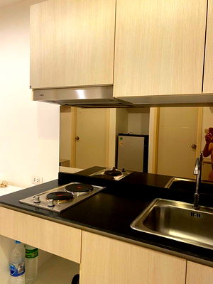 เช่าคอนโด MRT ศูนย์ราชการนนทบุรี : 💜Vio แคราย ห้องสวย พร้อมอยู่ ติดรถไฟฟ้า แอดไลน์ @194btrsr