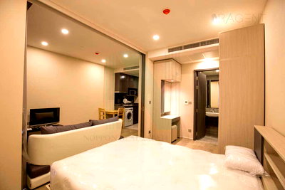 คอนโดให้เช่า : ให้เช่าคอนโด แอชตัน อโศก อาคาร 1 ชั้น 21 1 ห้องนอน ขนาด 34 ตรม ใกล้ Terminal 21