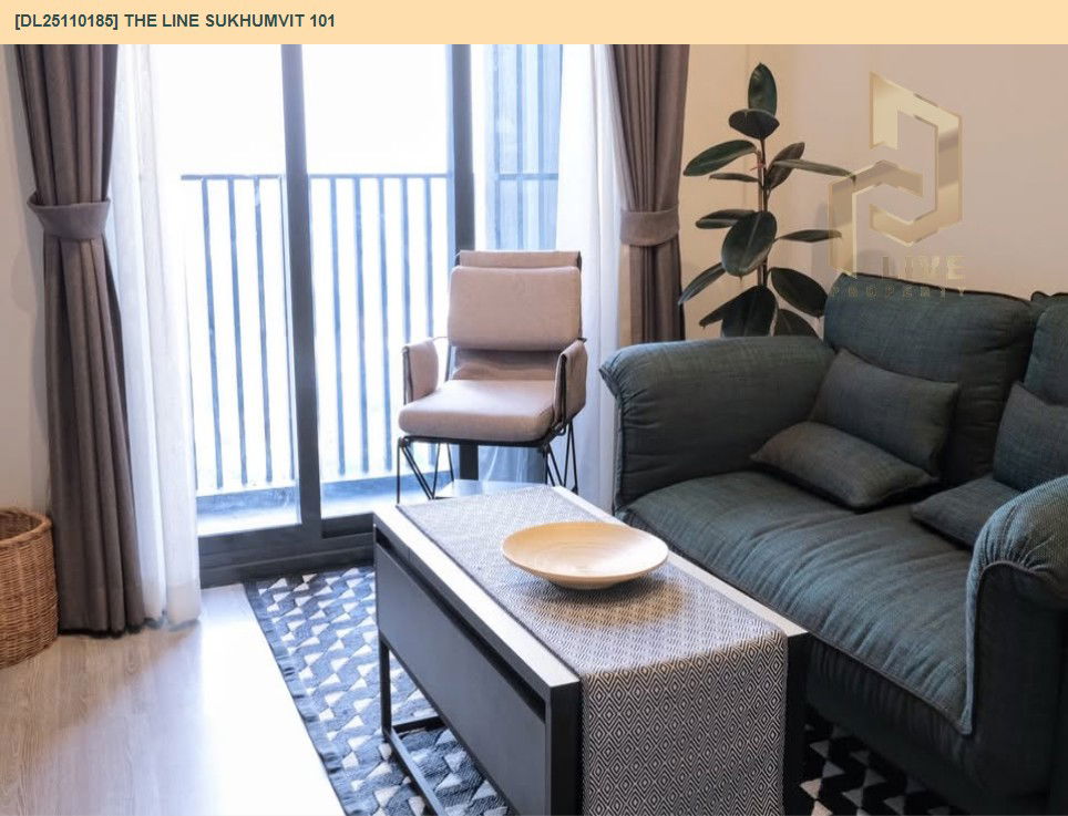 picture DL25110185 Condo for rent, THE LINE Sukhumvit 101 near BTS Punnawithi, ready to move in, call urgently 0638692663 LineID @897iyzll - 3/9