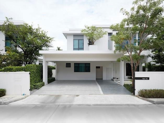 รูป ขายบ้านเดี่ยว 2 ชั้น หมู่บ้าน มัณฑนา กม.15 76 ตารางวา - รูปที่ 1/9