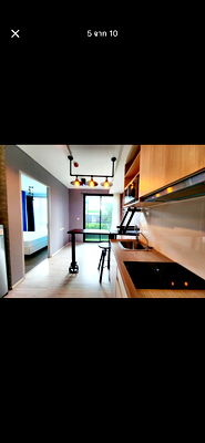 Condos for rent Lat Phrao : Urgent‼️Beautiful room 🔥🔥🔥 For rent at My Story, Lat Phrao 71. Beautiful room, exactly as pictured. Fully furnished‼️